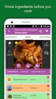 East Indian Recipes android App screenshot 10