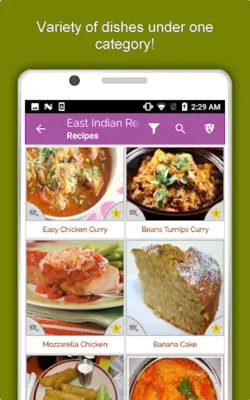 East Indian Recipes android App screenshot 3